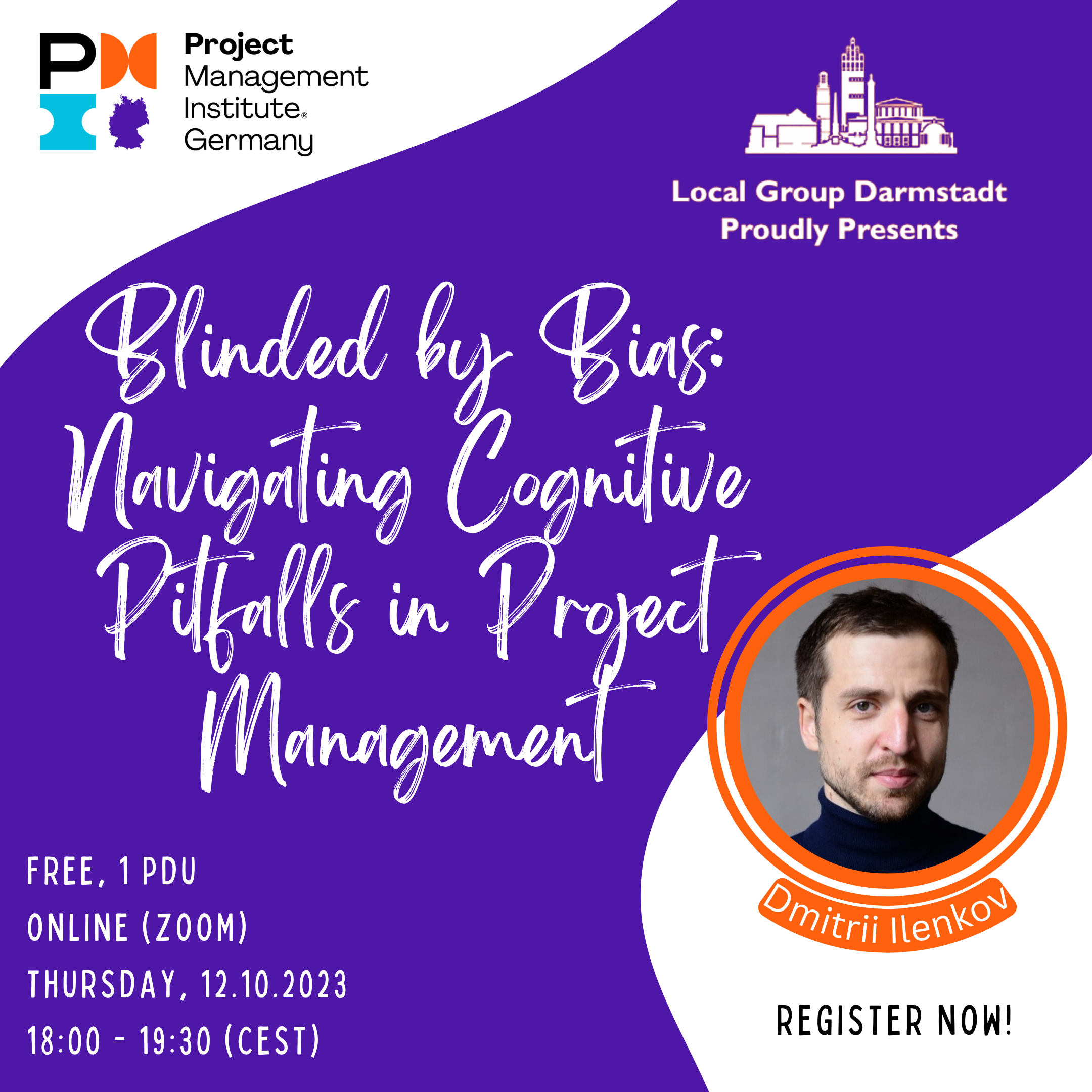 Online event LG Darmstadt: Blinded by Bias: Navigating Cognitive Pitfalls in Project Management