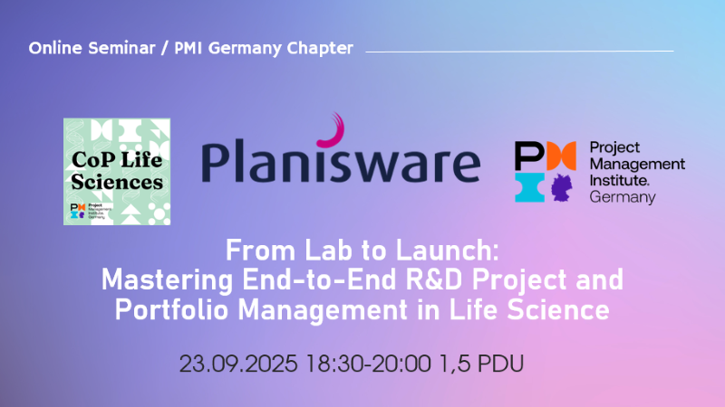 Vom Labor zur Markteinführung: Effiziente, transparente und strategische Steuerung von F&E-Projekten in den Life Sciences