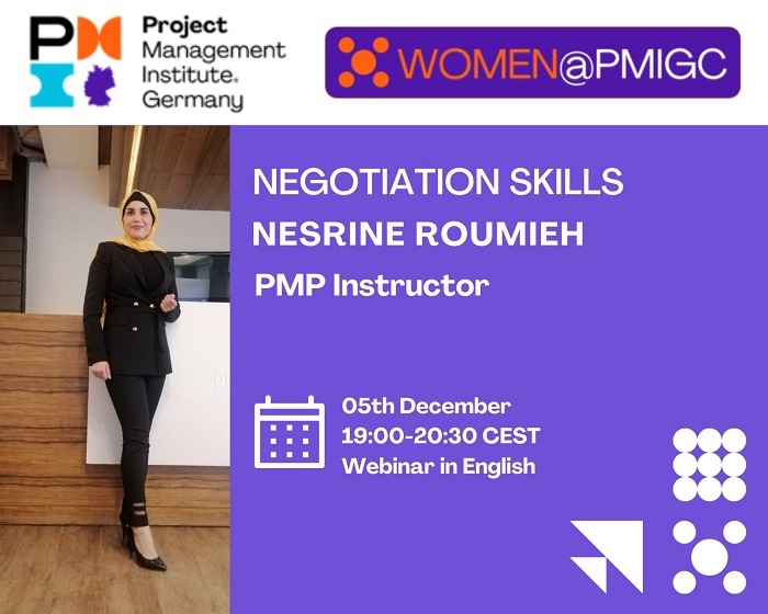 Women@PMIGC - Negotiation Skills