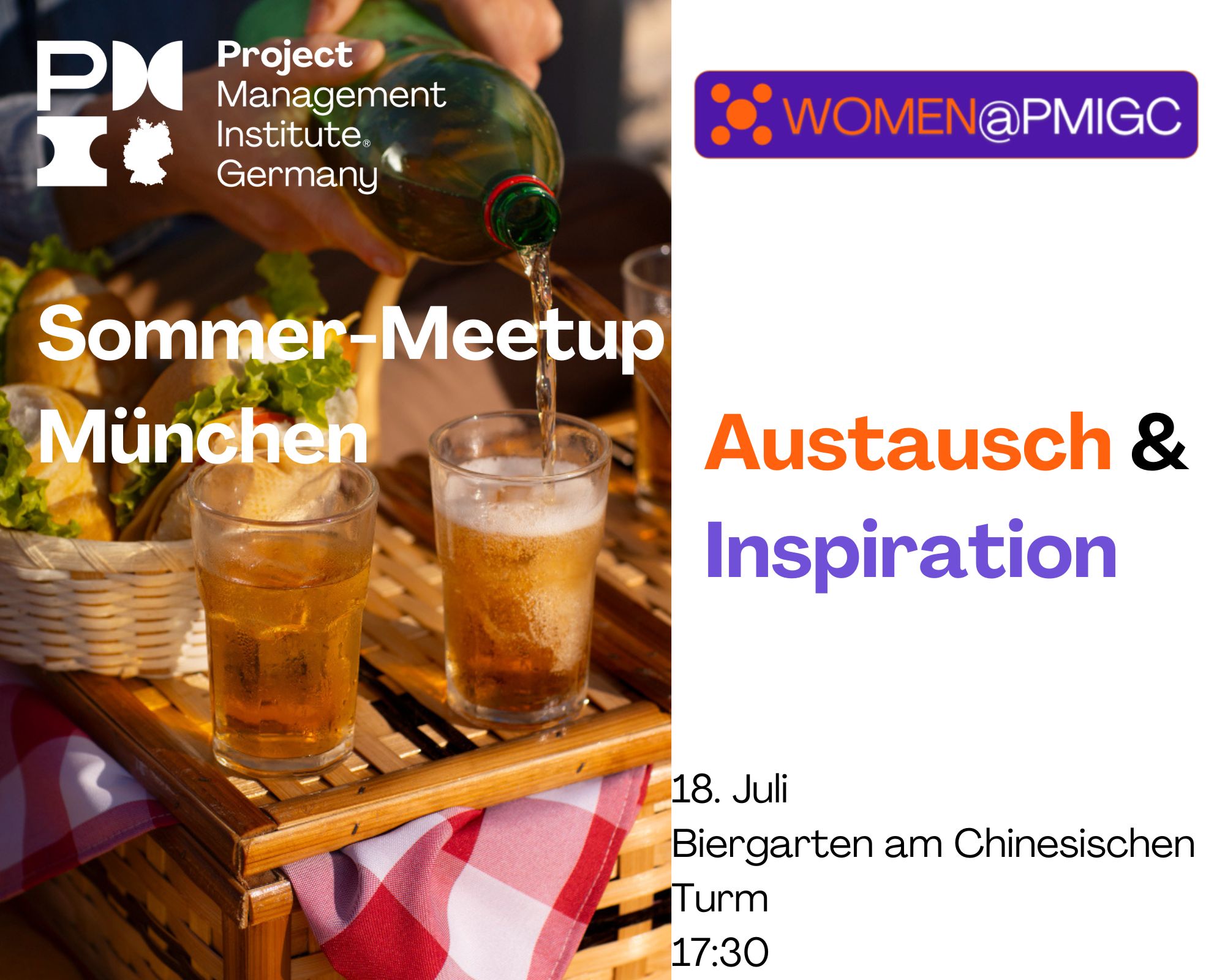 Women@PMI GC & Friends: Sommer-Meetup München – Austausch & Inspiration